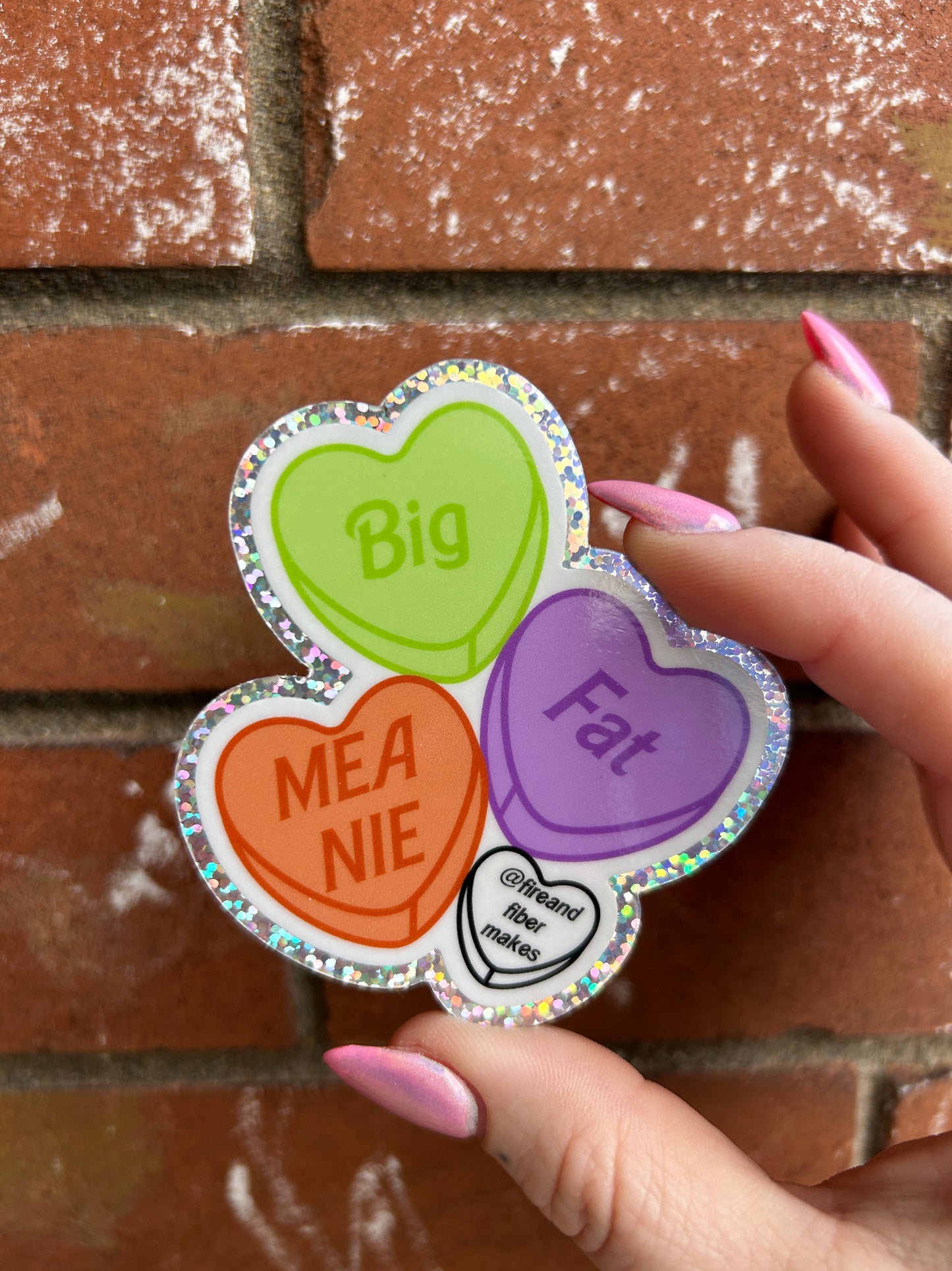 Big Fat Meanie Sticker