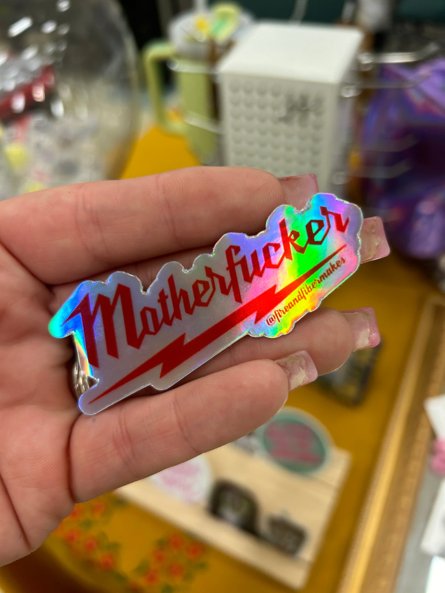 Motherfucker Tool Brand Sticker