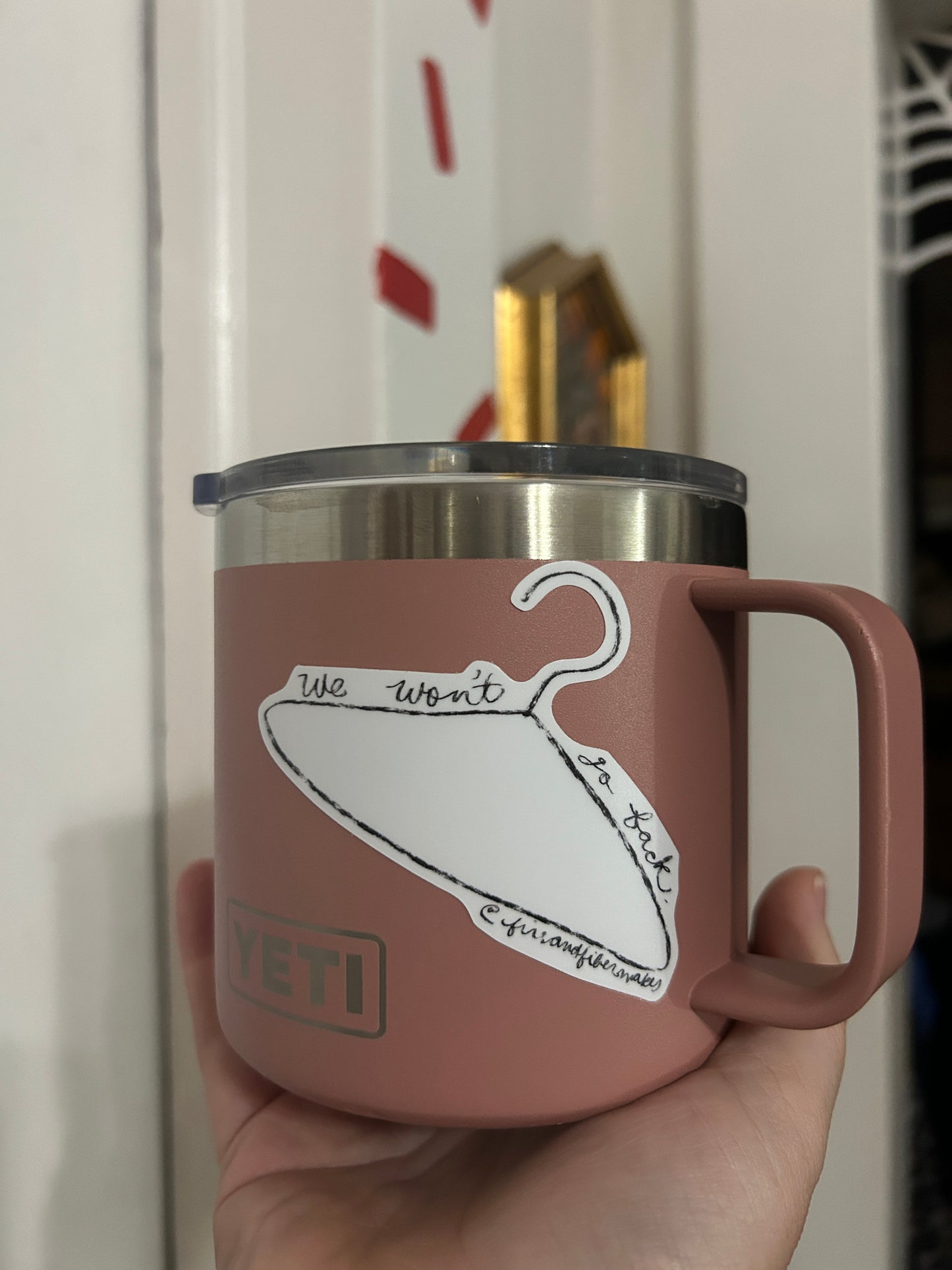 “We Won’t Go Back” Vinyl Sticker