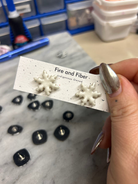 Snowflake Studs for KD