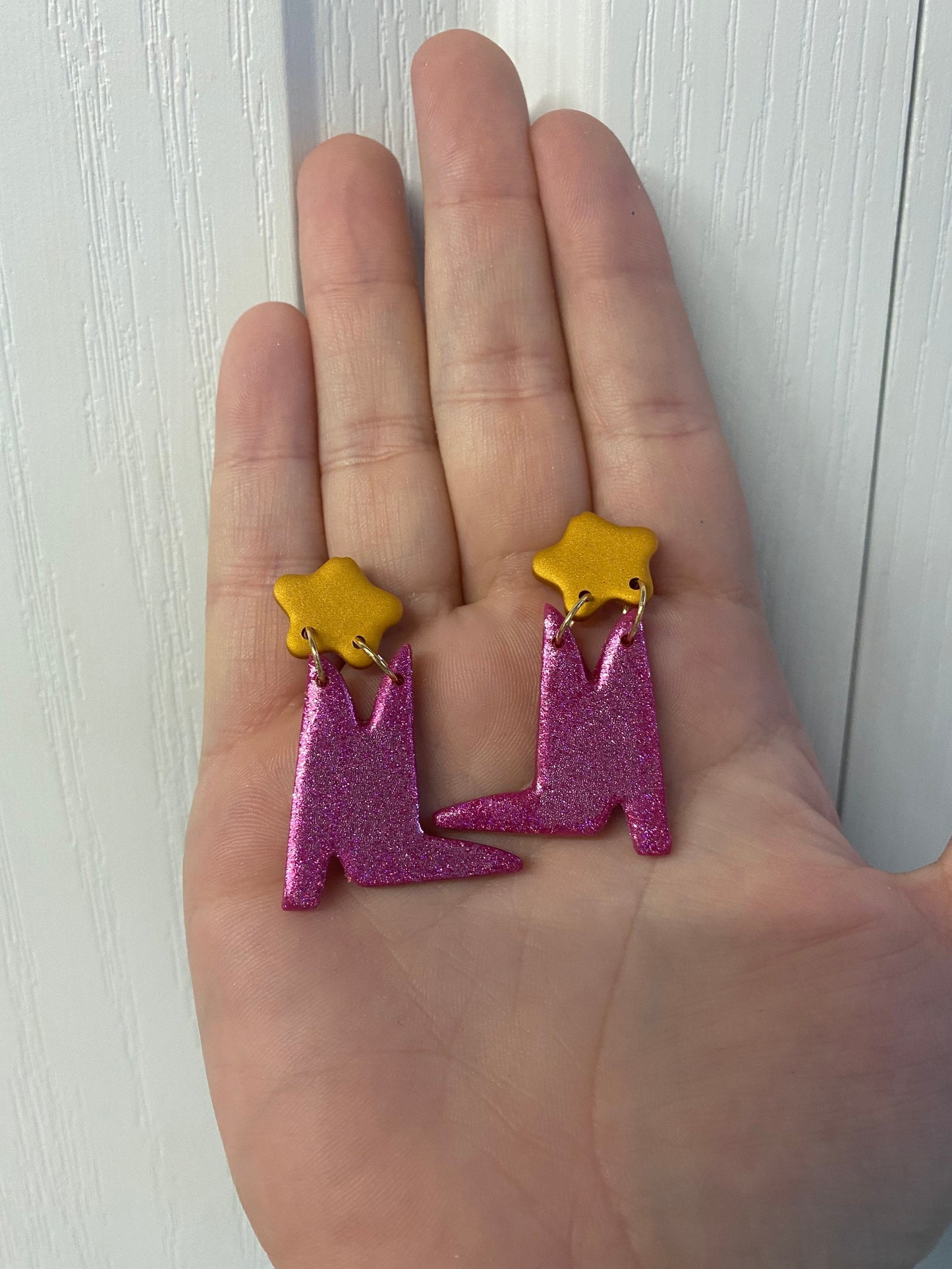 Dolly Boot Polymer Clay Earrings