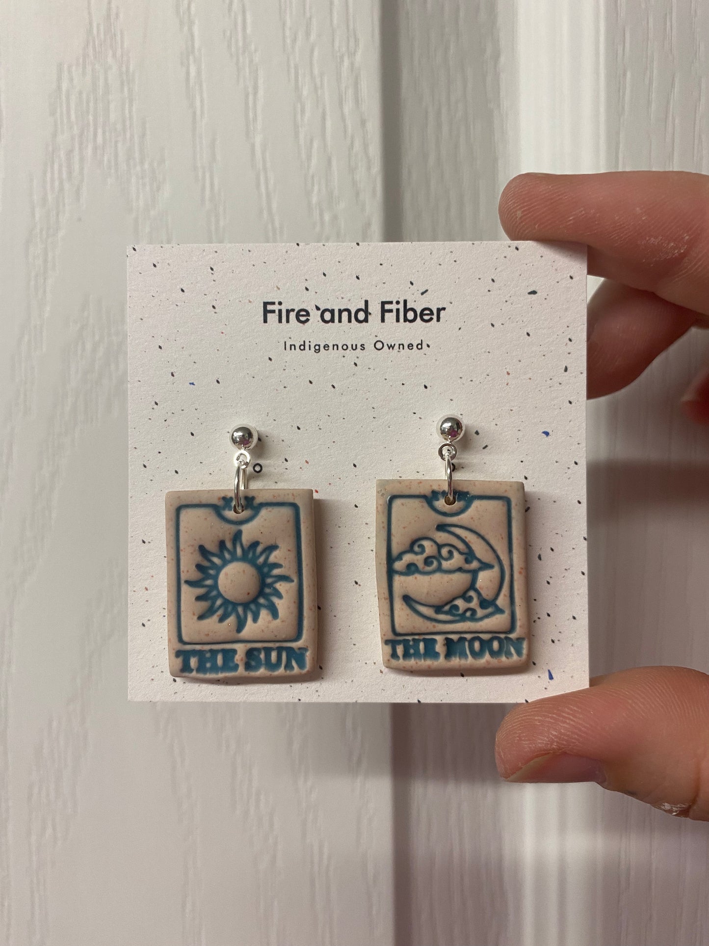 Tarot Clay Dangles
