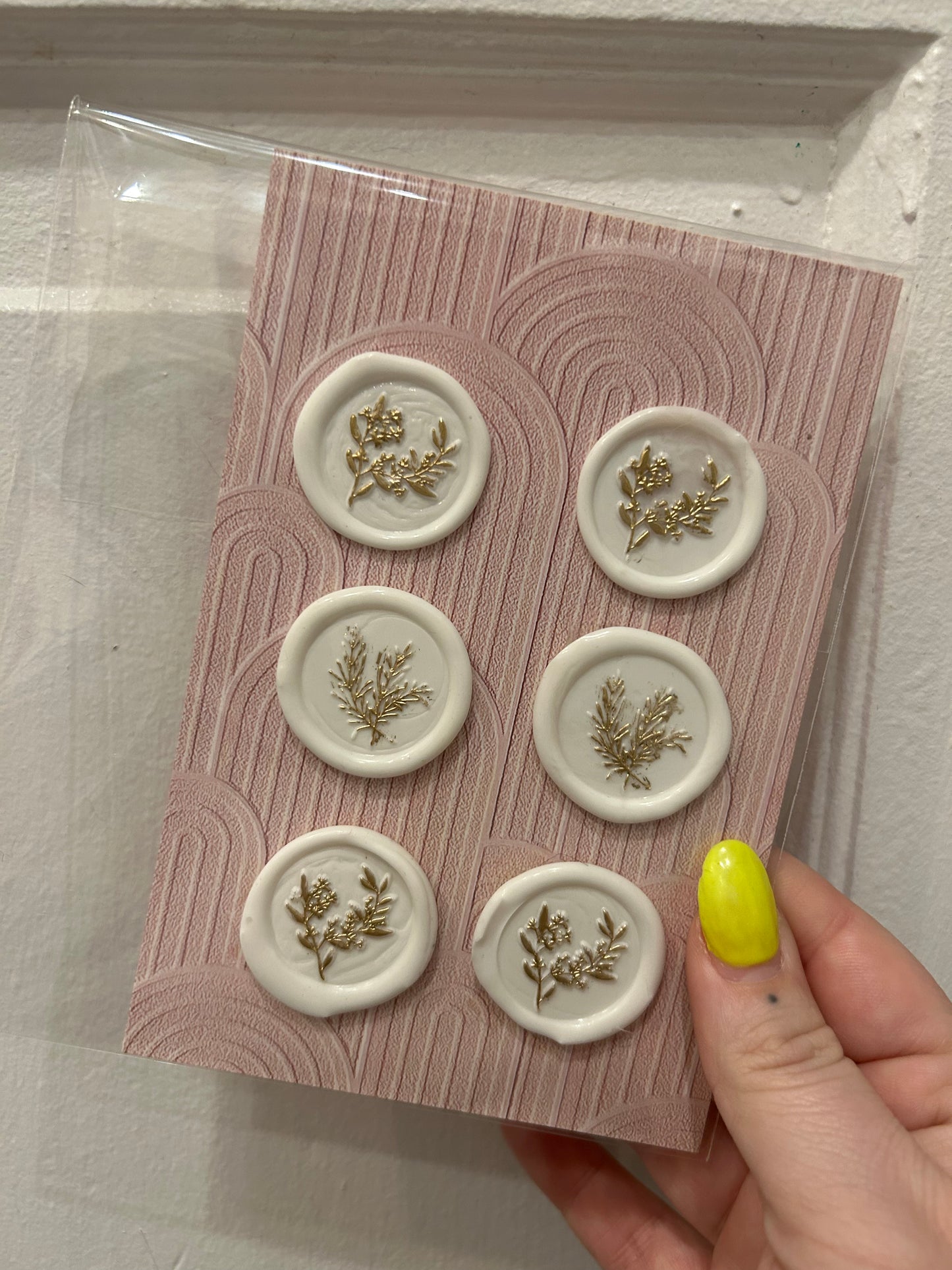 Wax Seal Stickers (Florals)