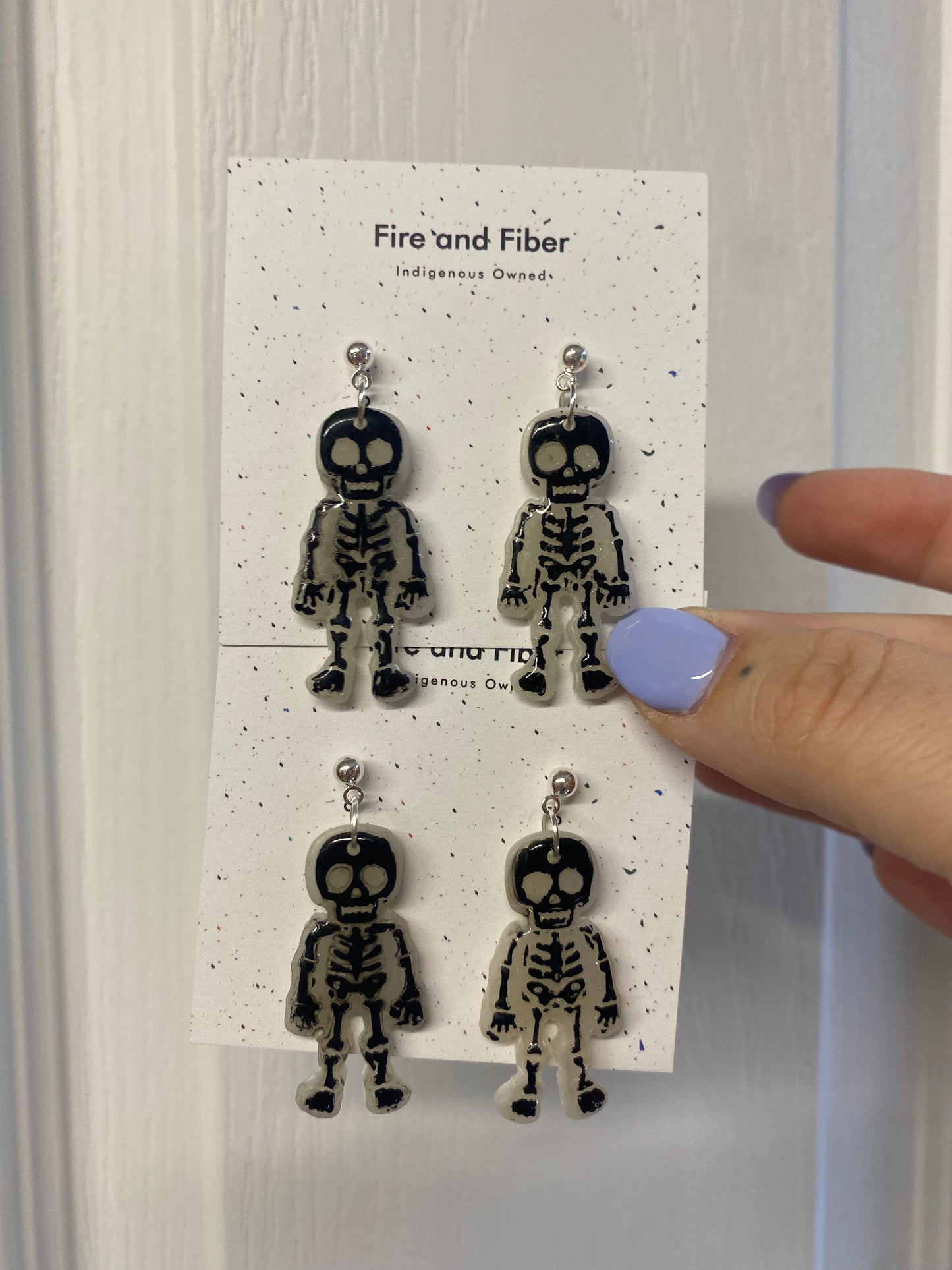 Glow-In-The-Dark Skeleton Dangles